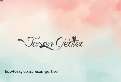 Jason Gertler