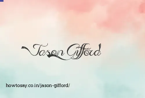 Jason Gifford