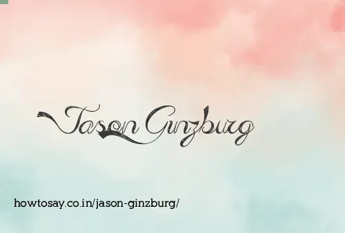 Jason Ginzburg