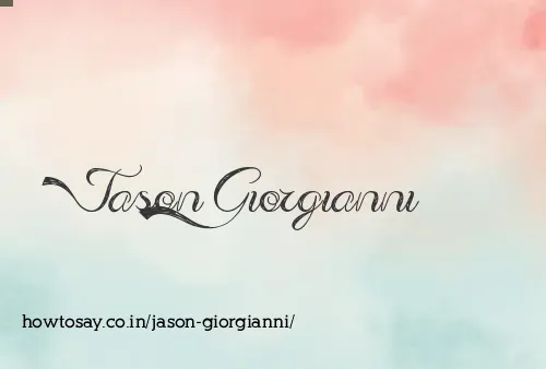 Jason Giorgianni