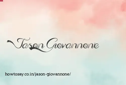 Jason Giovannone