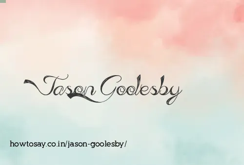Jason Goolesby