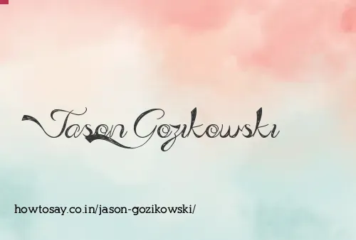 Jason Gozikowski