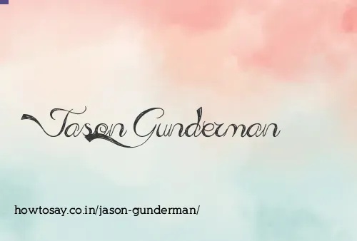 Jason Gunderman