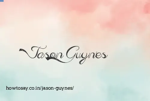 Jason Guynes