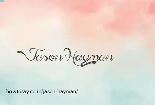Jason Hayman