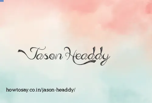Jason Headdy