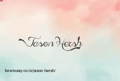 Jason Hersh