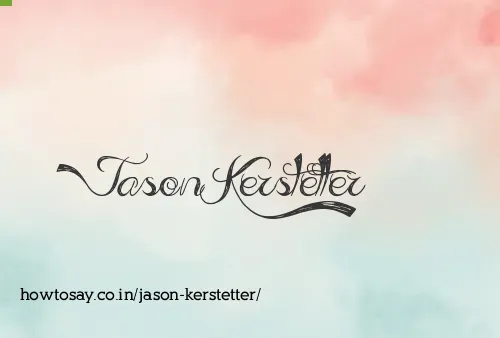 Jason Kerstetter