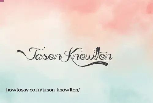 Jason Knowlton