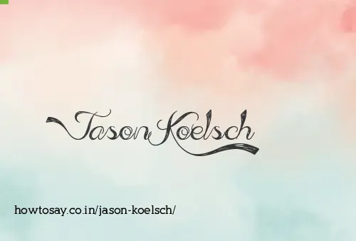 Jason Koelsch