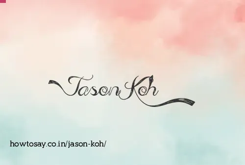 Jason Koh
