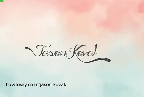 Jason Koval