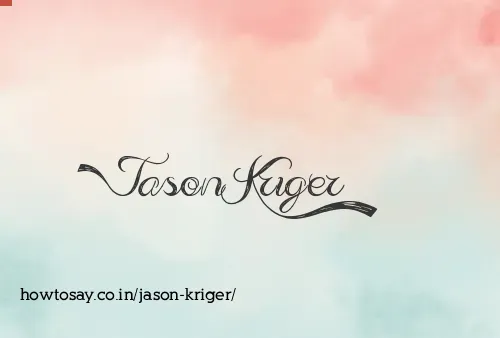 Jason Kriger