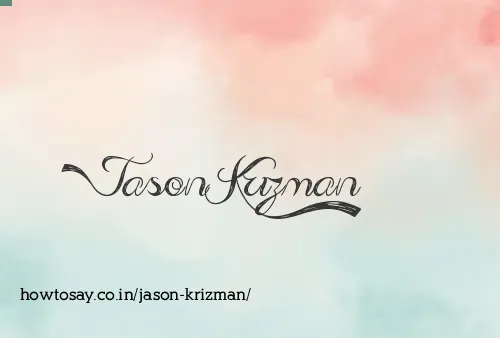 Jason Krizman