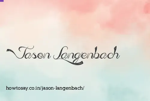 Jason Langenbach