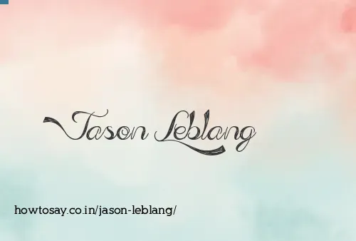 Jason Leblang