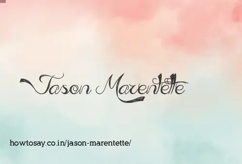 Jason Marentette