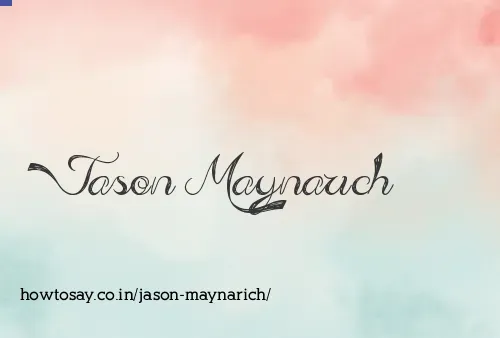 Jason Maynarich