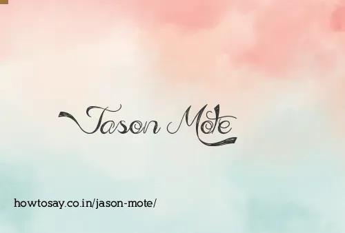 Jason Mote