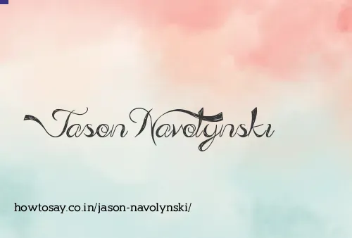 Jason Navolynski