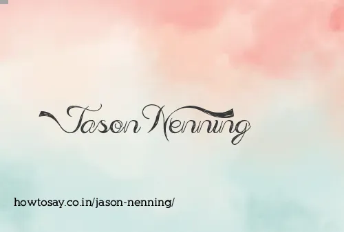 Jason Nenning