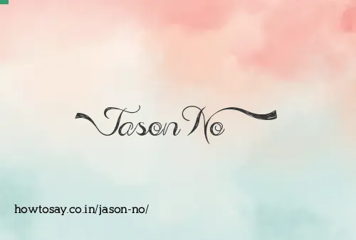 Jason No