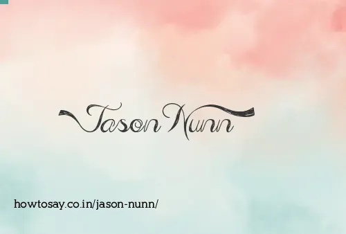 Jason Nunn