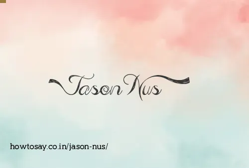 Jason Nus