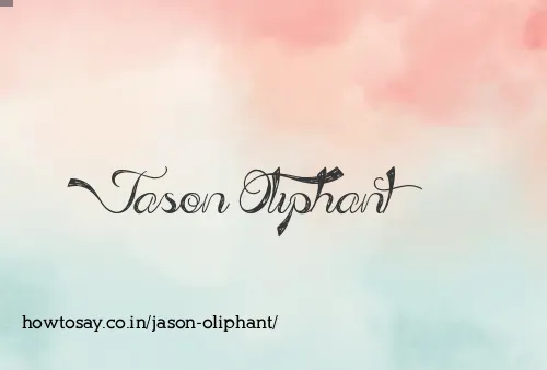 Jason Oliphant