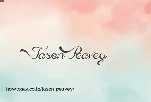 Jason Peavey