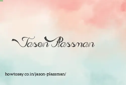 Jason Plassman