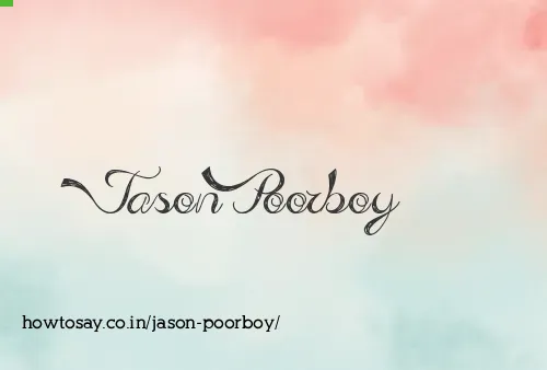Jason Poorboy