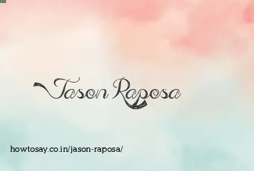Jason Raposa