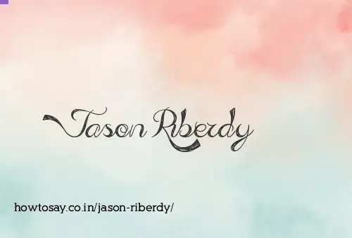 Jason Riberdy