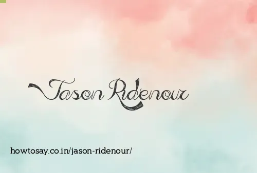 Jason Ridenour