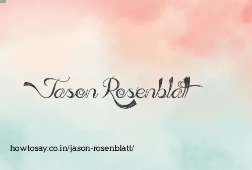 Jason Rosenblatt