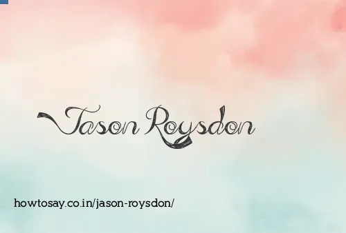 Jason Roysdon