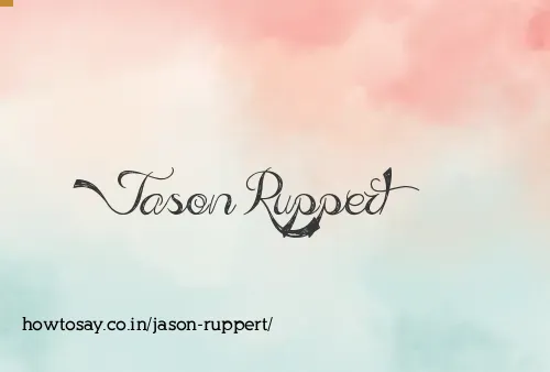 Jason Ruppert