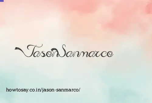 Jason Sanmarco