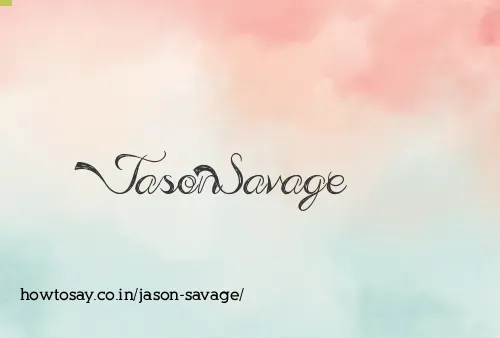 Jason Savage