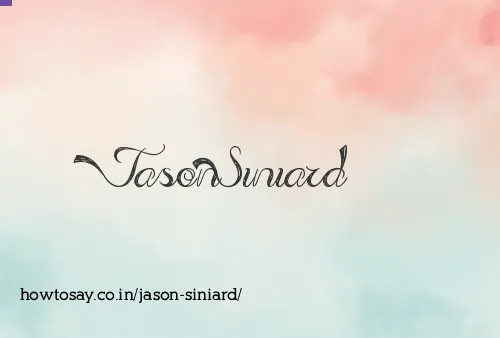 Jason Siniard