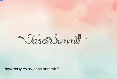 Jason Summitt