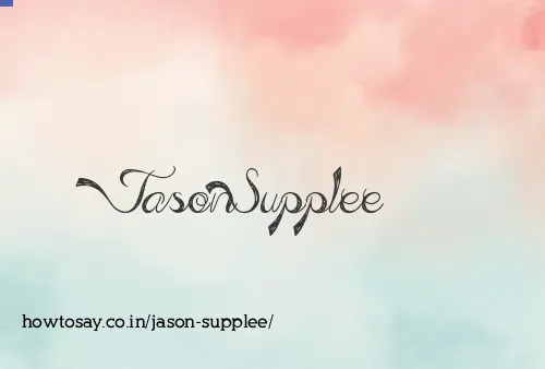 Jason Supplee