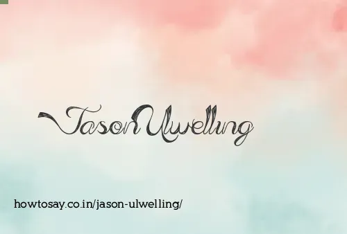 Jason Ulwelling