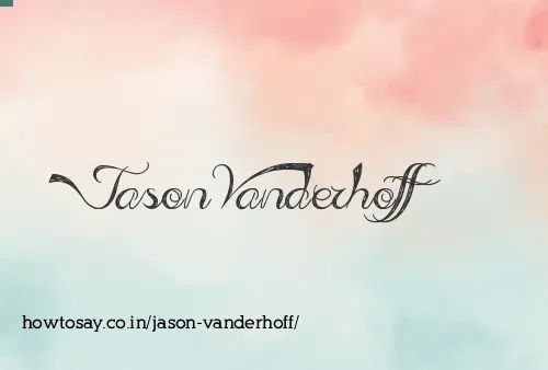 Jason Vanderhoff
