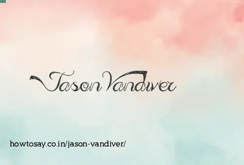 Jason Vandiver