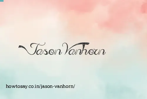 Jason Vanhorn
