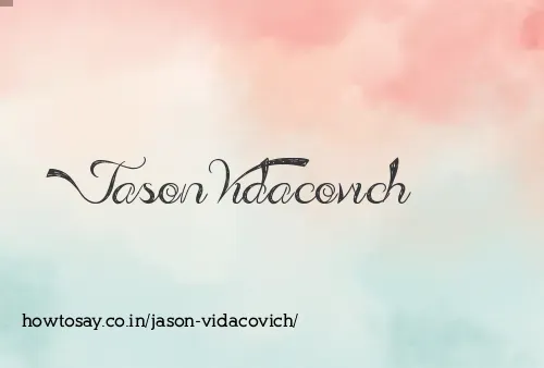 Jason Vidacovich