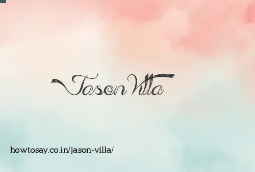 Jason Villa
